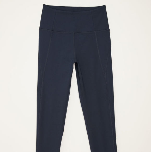 NWT Girlfriend Collective Midnight Blue Compressive High Rise Leggings - Picture 5 of 9